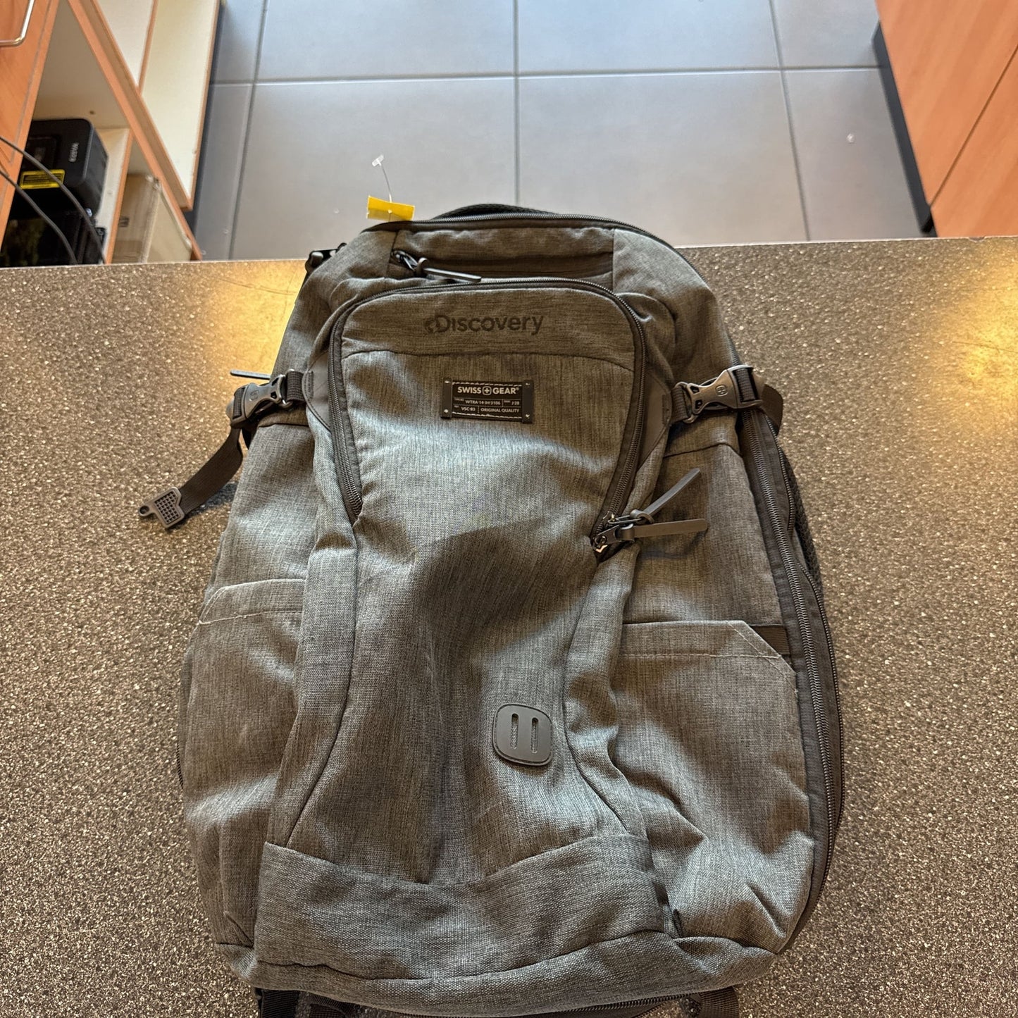 Swiss Gear Discovery Backpack Gray - Excellent Condition