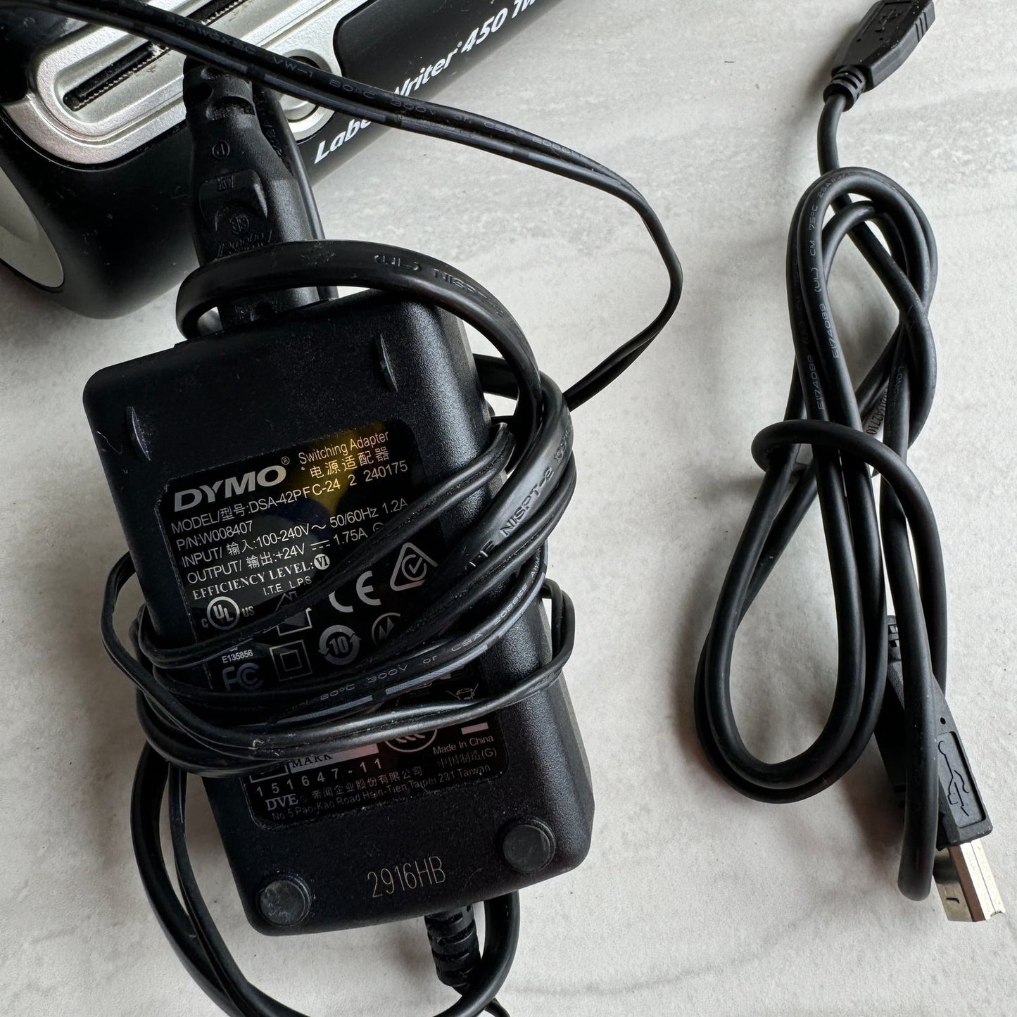 DYMO 450 Doppel Turbo Thermal label Printer