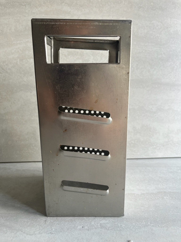 Rallador de queso, rallador de caja para queso de acero inoxidable