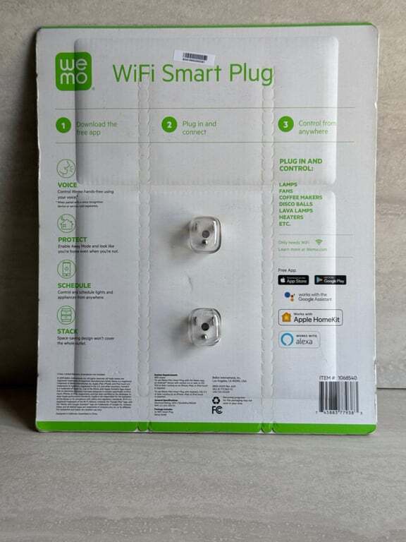 Wemo smart switch