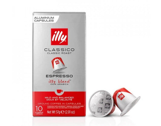 Illy Classico Roast capsules For Nespresso 10 pcs Exp09/24
