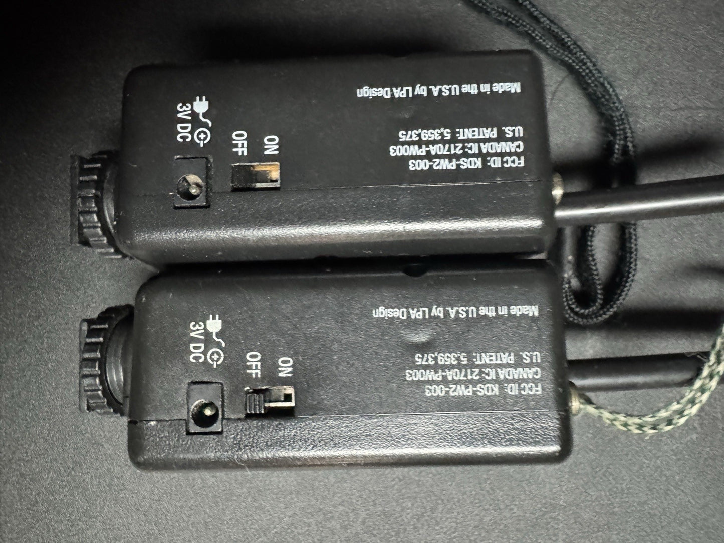Pocket Wizard Plus II Transceiver Pair 2 units with 1 cord