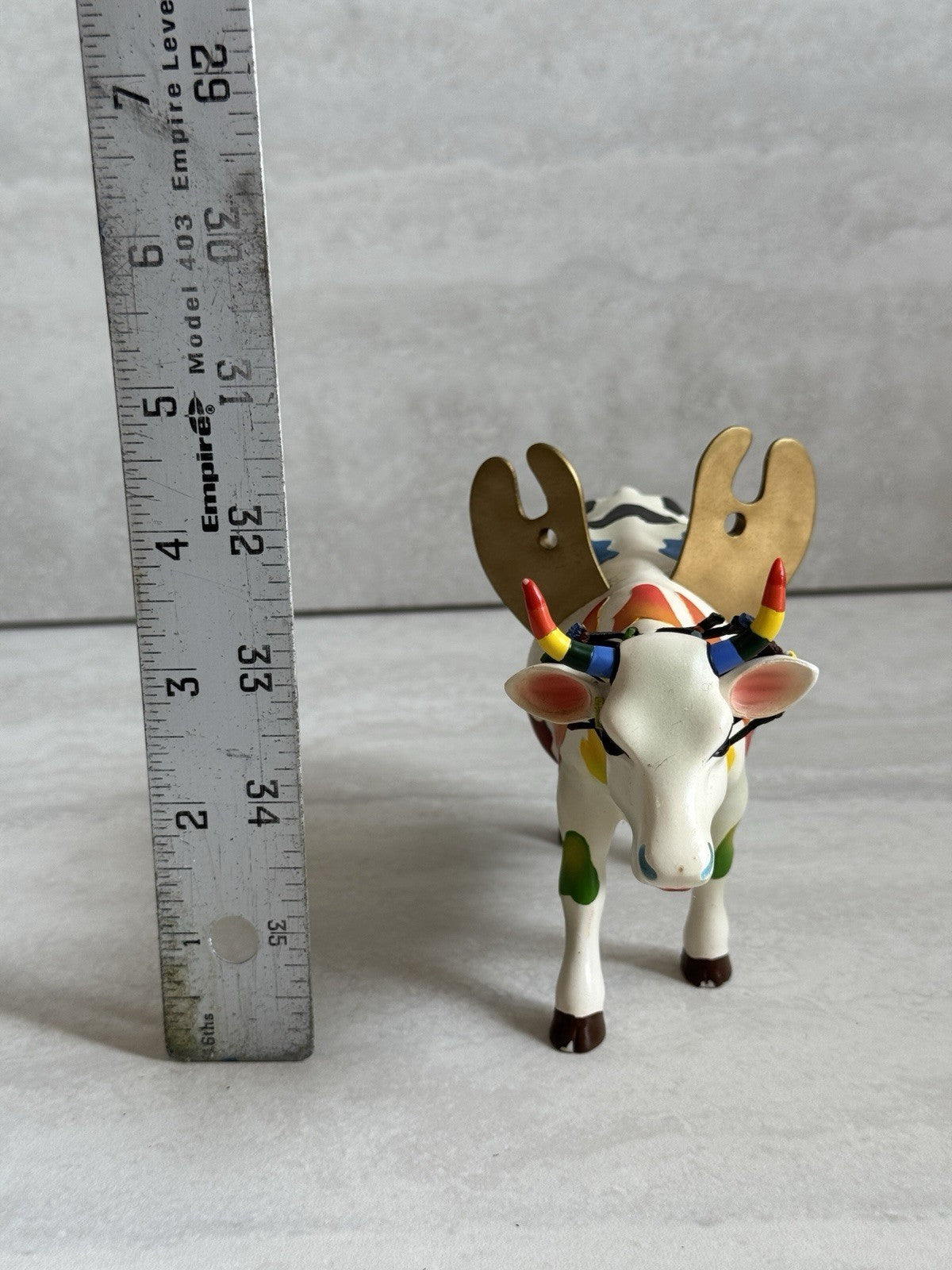 Art Cow Rainbow Goddess Figurine 2003