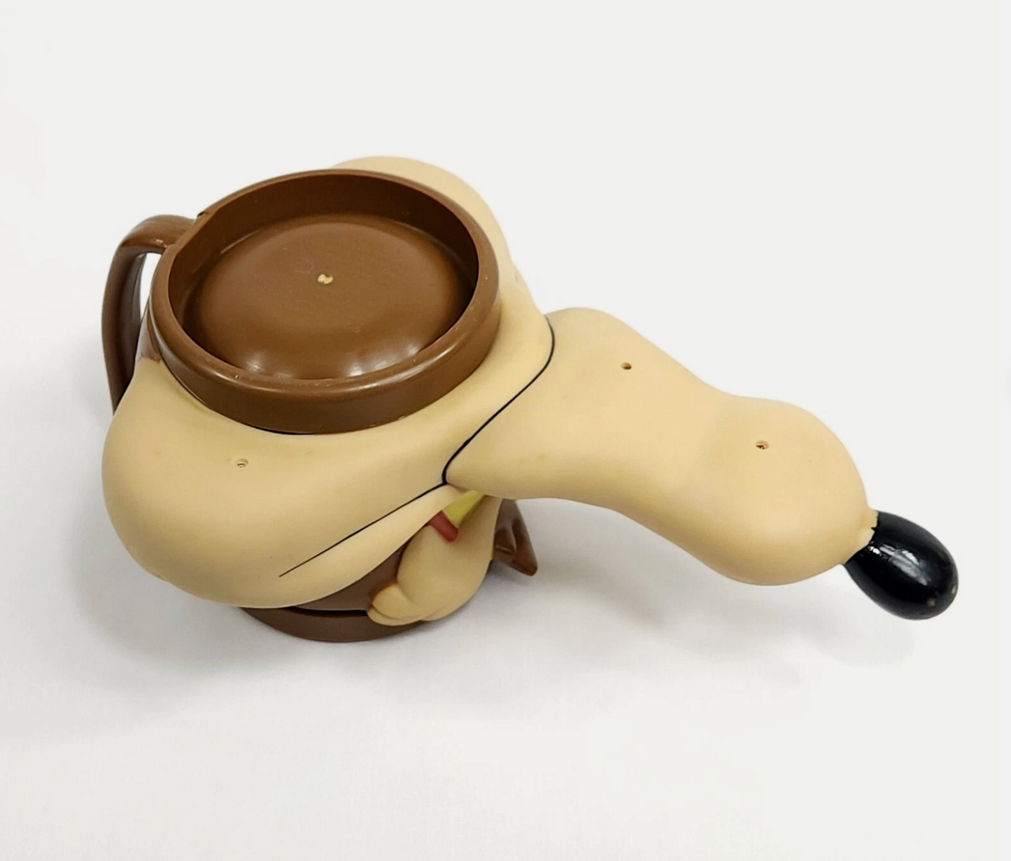 Vintage Wiley Wile E Coyote Mug Cup Warner Bros Looney Tunes Plastic 3D