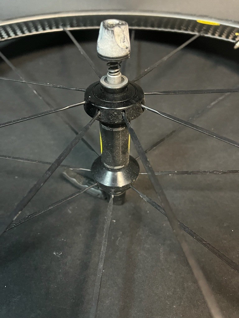 Mavic CARBON FIBER CYCLING BICYCLE RIMS - with Everything That’s Pictured!