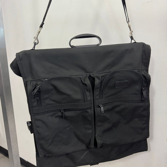 Tumi Alpha Black Ballistic Nylon Bi-Fold Garment Bag