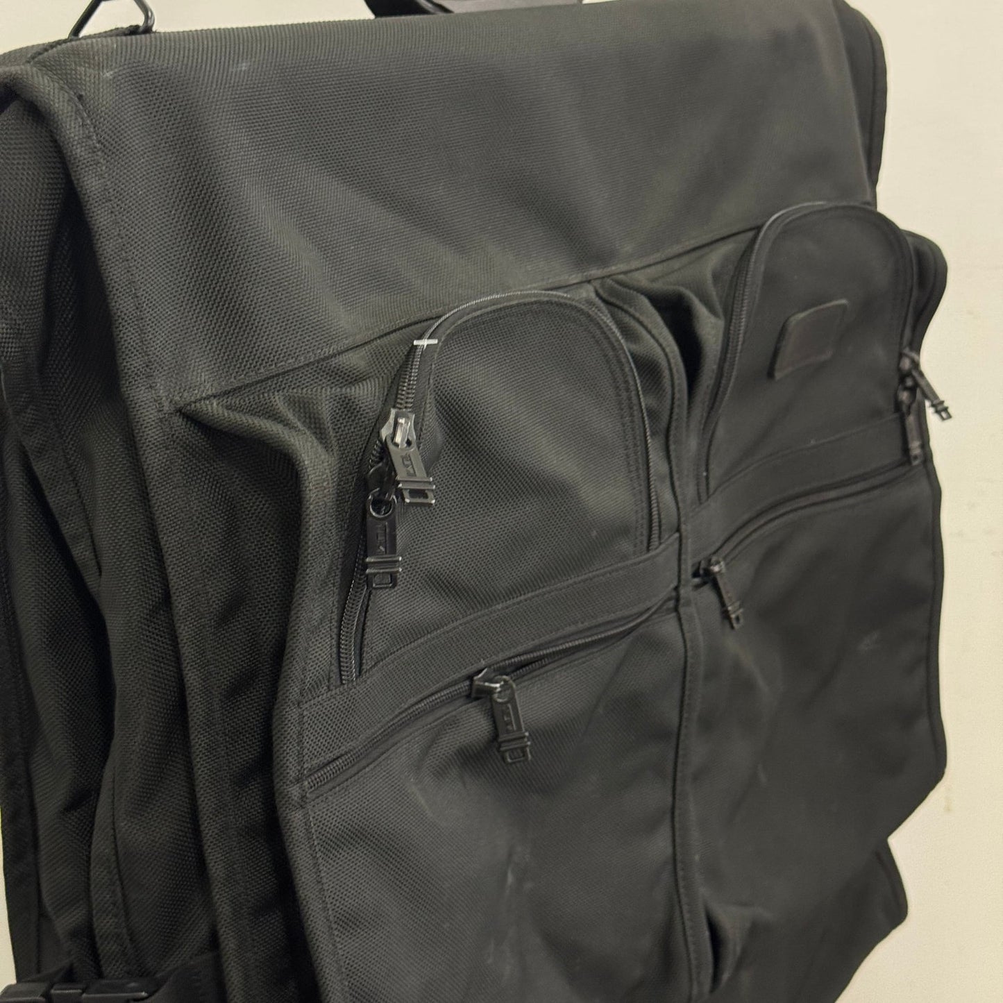 Tumi Alpha Black Ballistic Nylon Bi-Fold Garment Bag