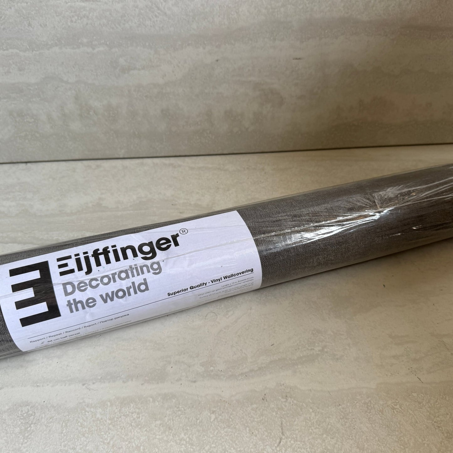 Eijffinger Grey Textured Wallpaper New in Packaging