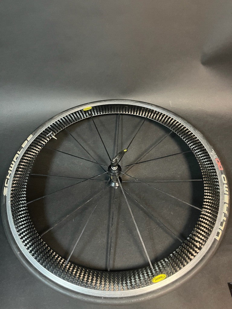 Mavic CARBON FIBER CYCLING BICYCLE RIMS - with Everything That’s Pictured!