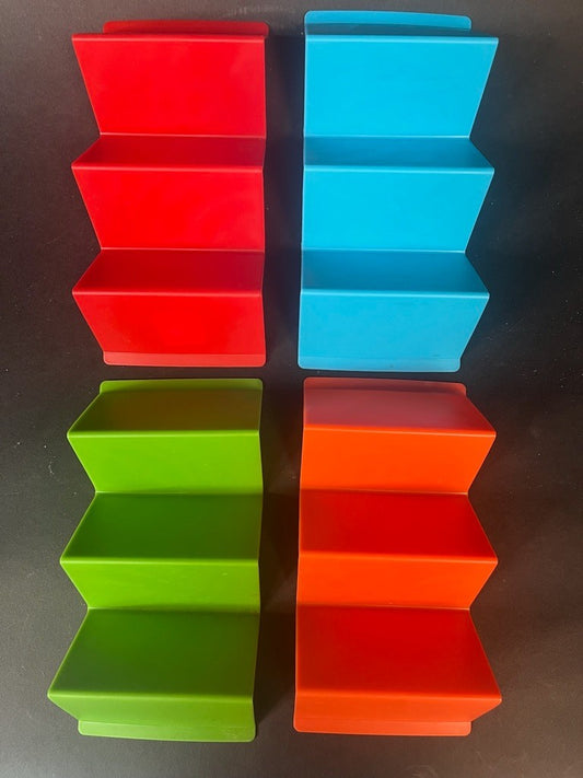 CHARMOUNT Taco Holder Stand Set of 4 Taco Rack Holders