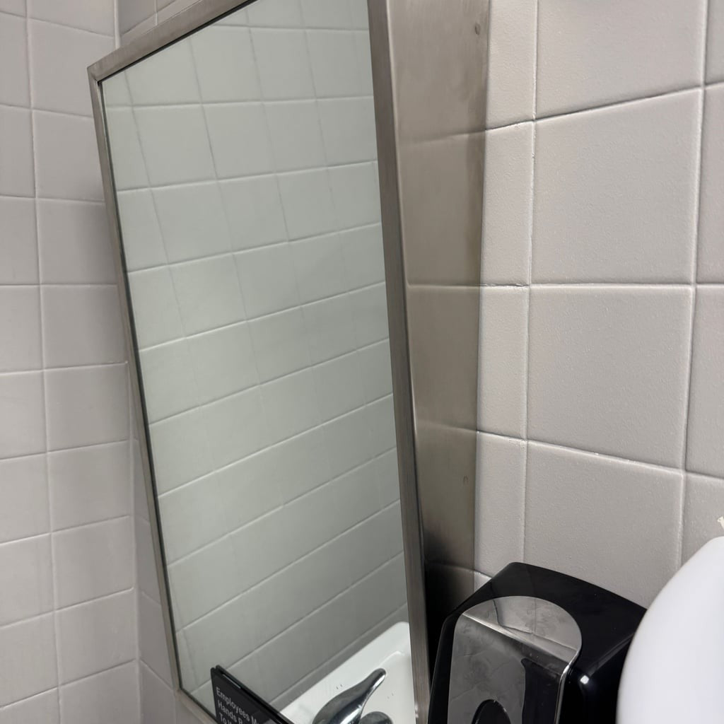 World Dryer K-974P Automatic Hand Dryer + mirror!