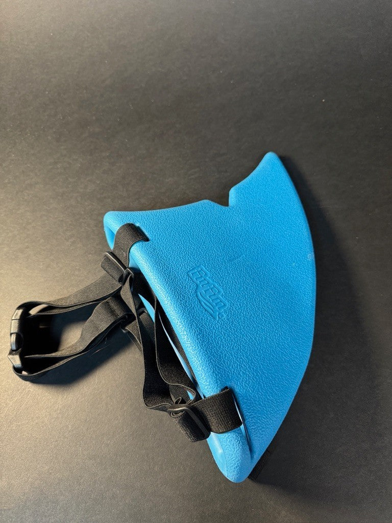 Fin Fun Shark Fin Pool Beach Toy Fin With Straps Blue Novelty Shark Fin Prop