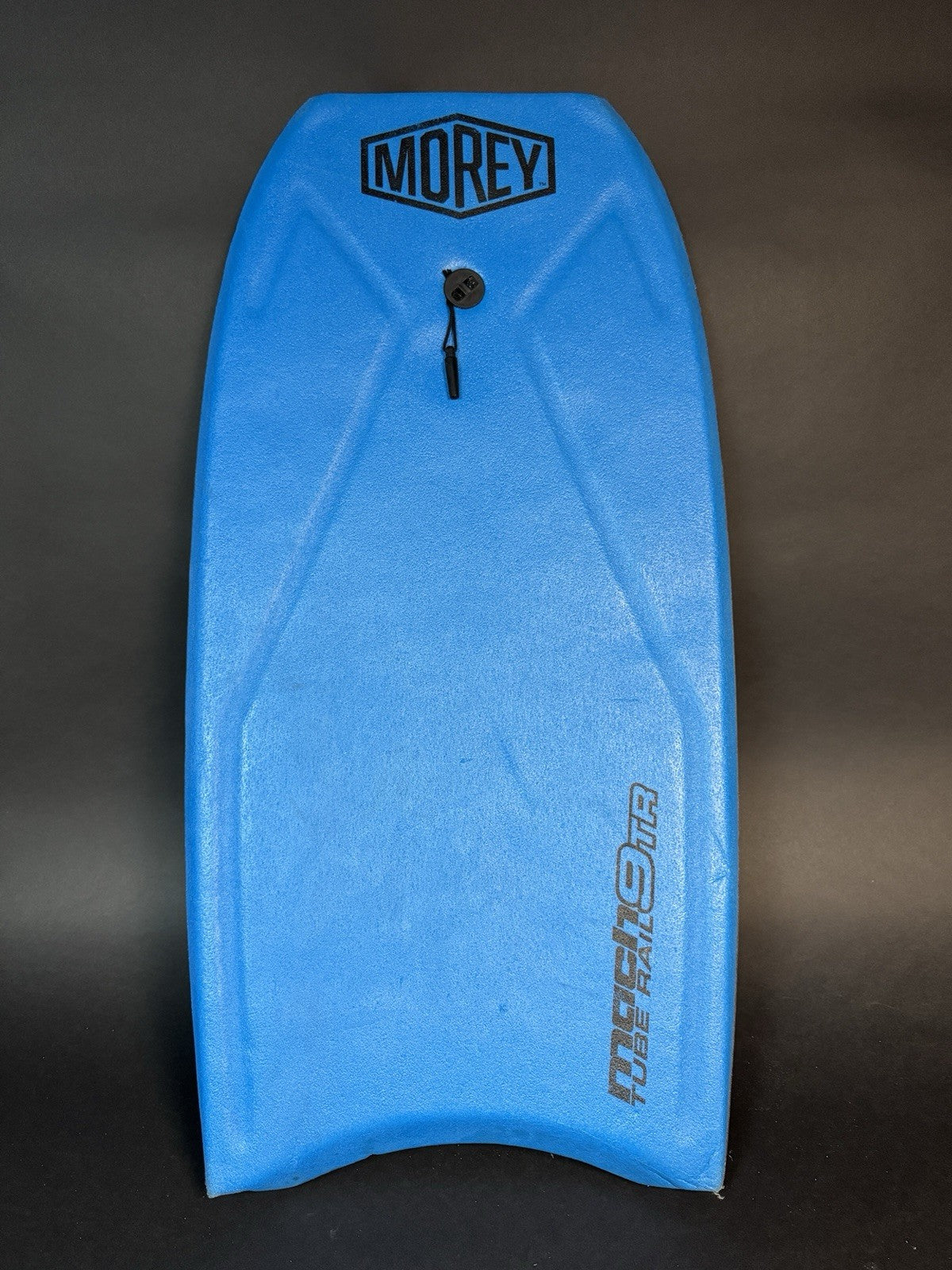 Blue Morey Boogie Board Mach 9 TR Tube Rail Body Board Skim Board