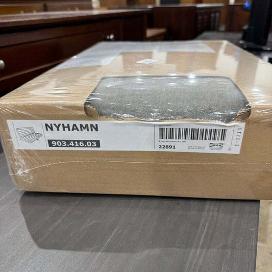 NYHAMN Sofa-bed Cover Grey