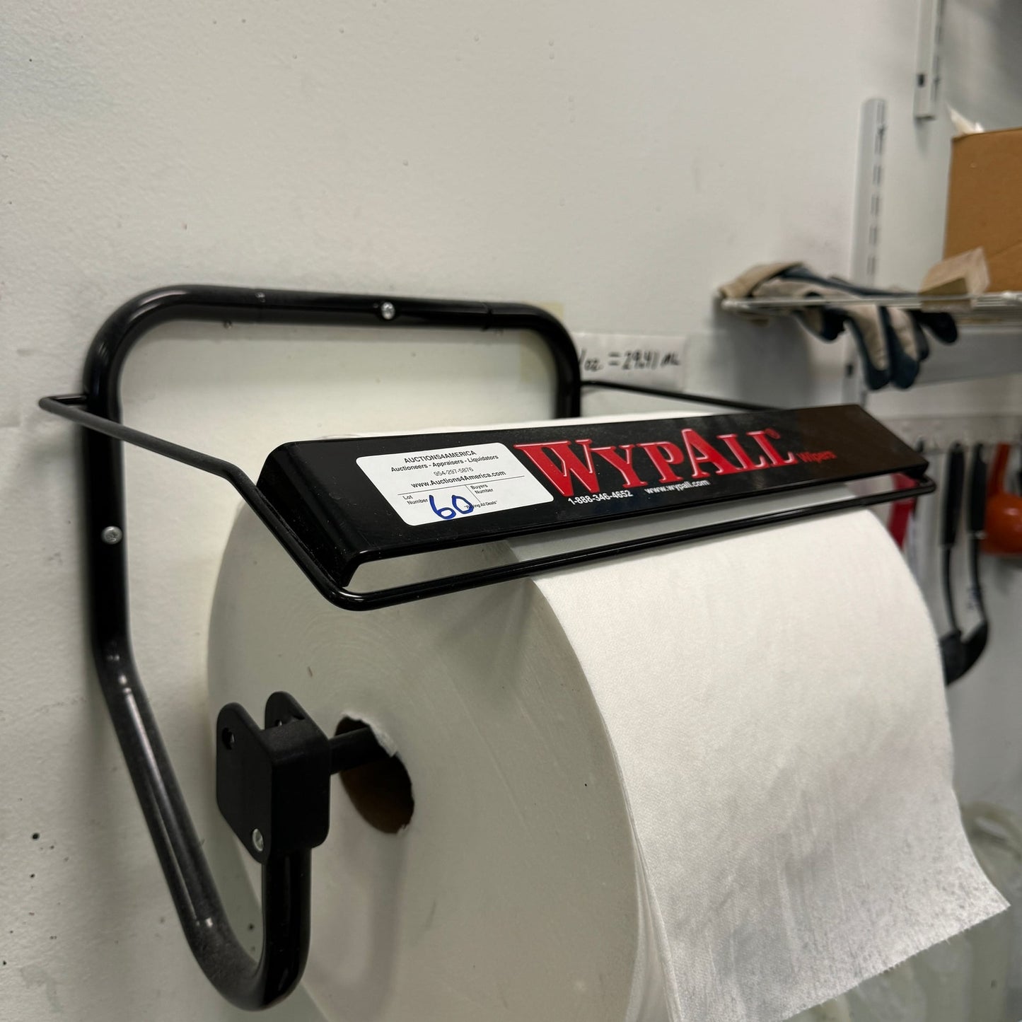 WYPALL Wipers Wall Mount Dispenser with Wipers