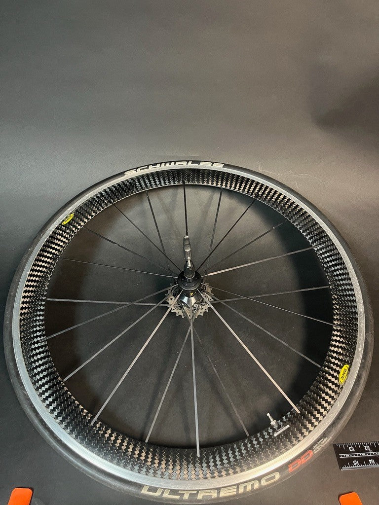 Mavic CARBON FIBER CYCLING BICYCLE RIMS - with Everything That’s Pictured!
