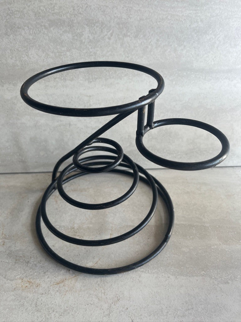 BLACK STEEL MOLD FOR GLASS ORNAMENT 12CM