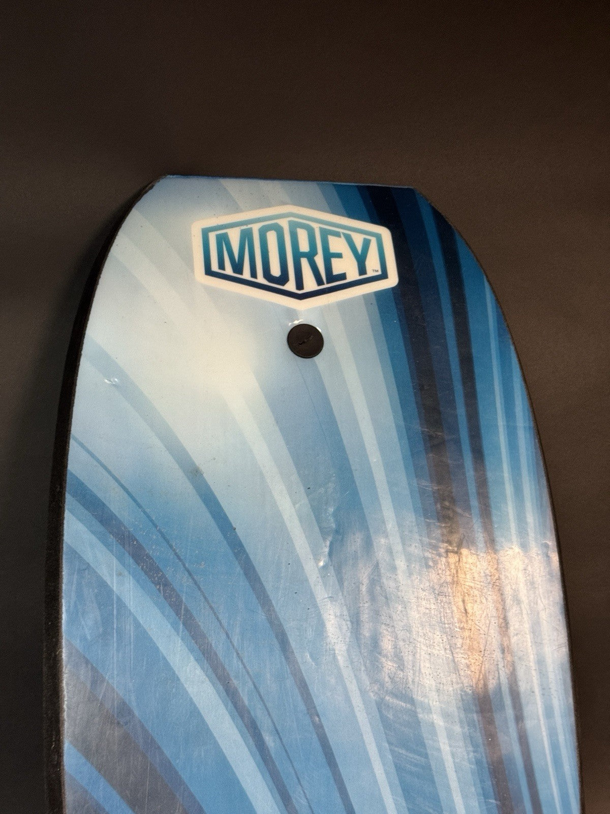 Blue Morey Boogie Board Mach 9 TR Tube Rail Body Board Skim Board
