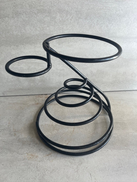 BLACK STEEL MOLD FOR GLASS ORNAMENT 12CM