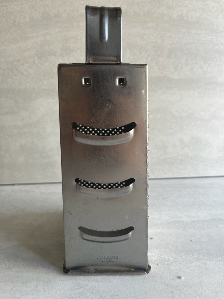 Rallador de queso, rallador de caja para queso de acero inoxidable
