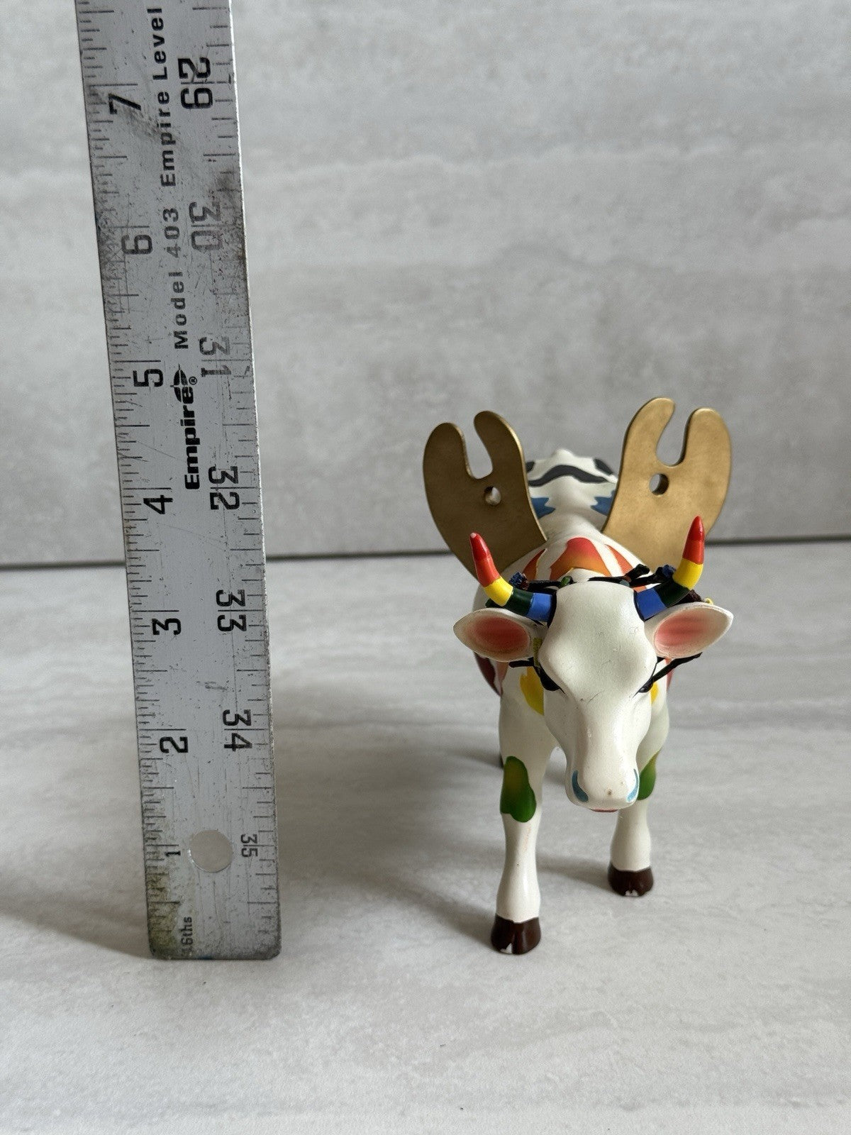 Art Cow Rainbow Goddess Figurine 2003