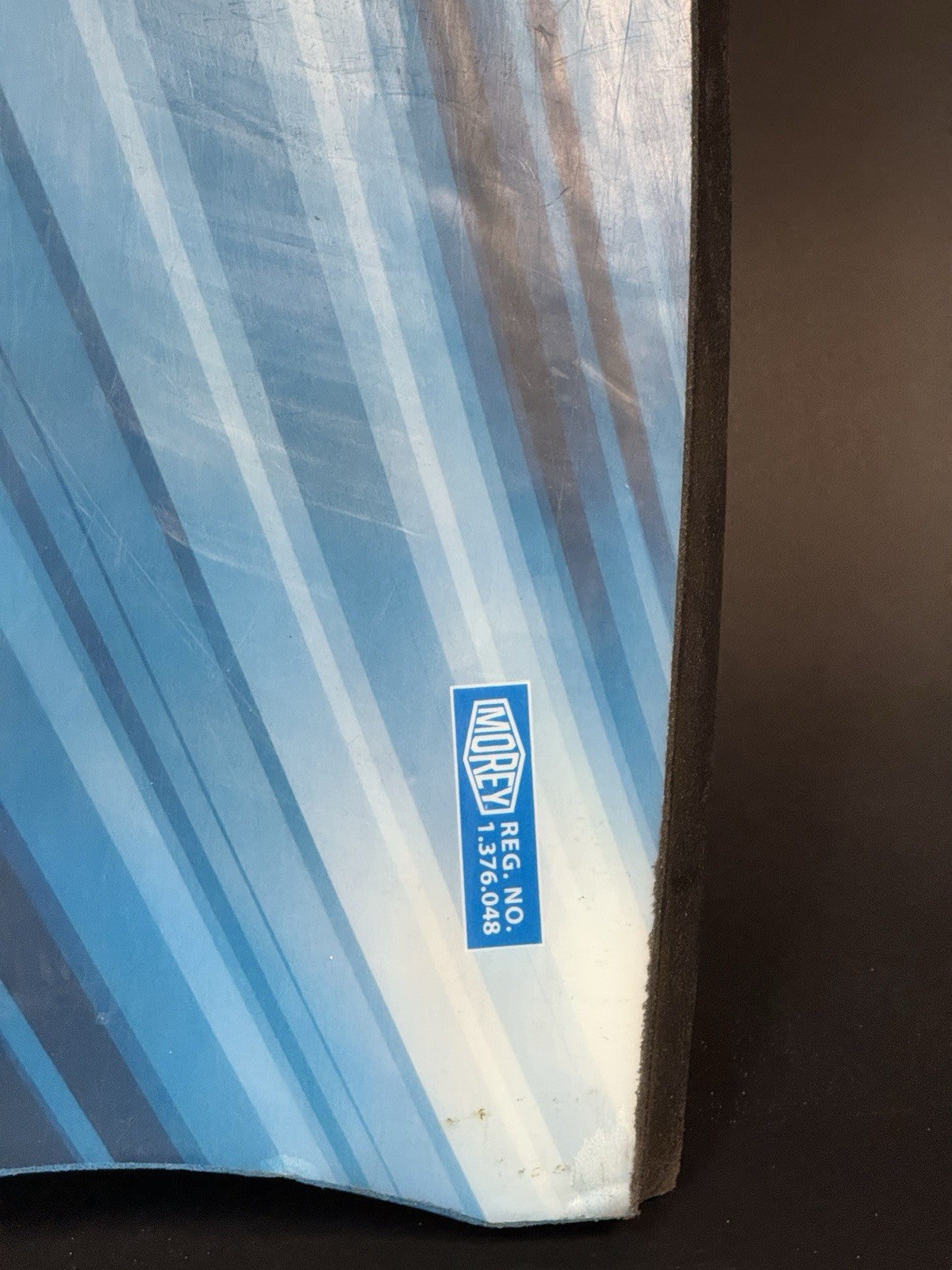 Blue Morey Boogie Board Mach 9 TR Tube Rail Body Board Skim Board