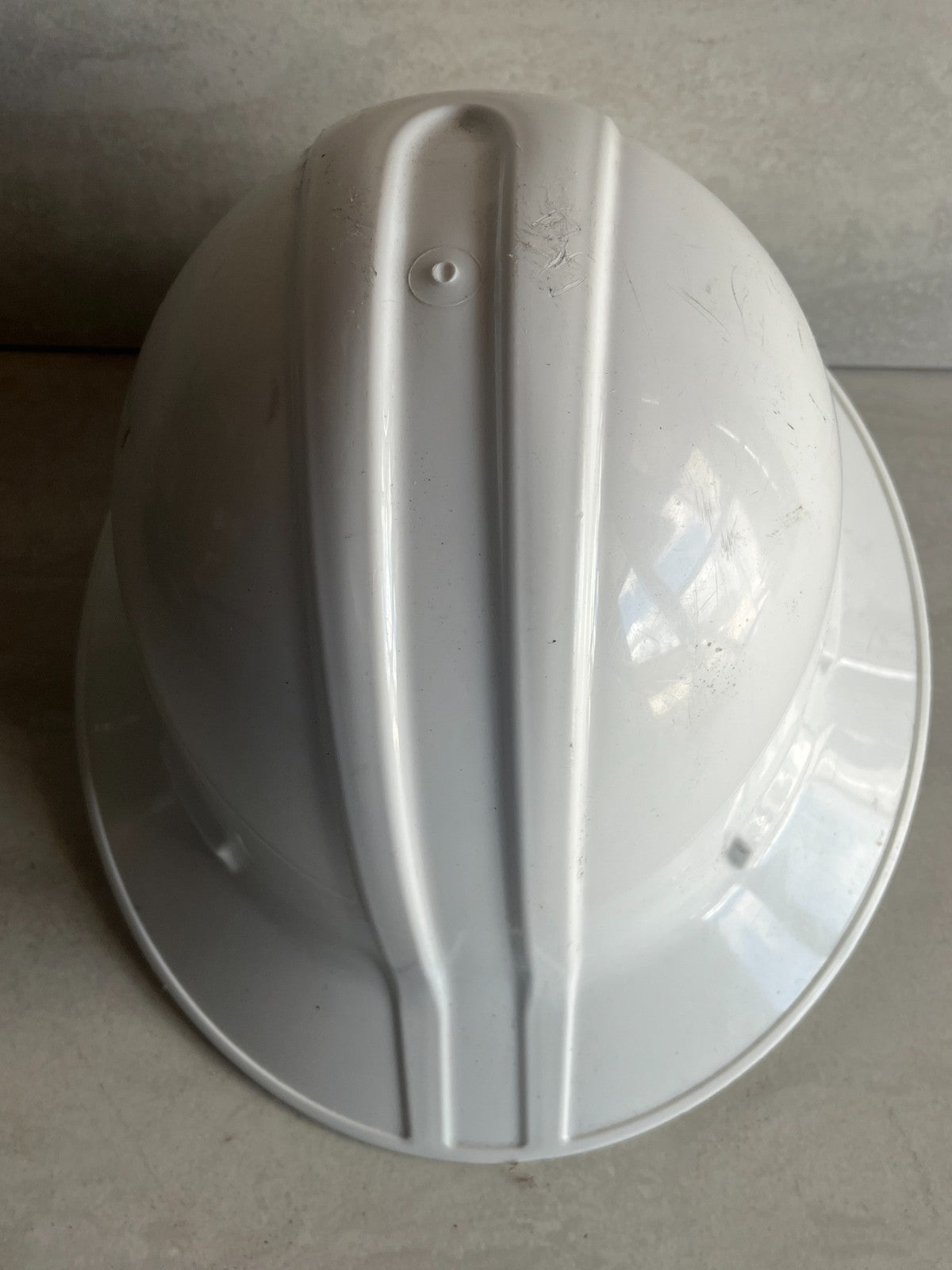 3M Fully Adjustable American White Full Brim Hard Hat Safety HAt