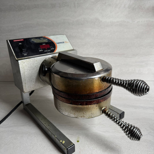Nemco 7020A Waffle Maker Commercial Grade Cast Iron
