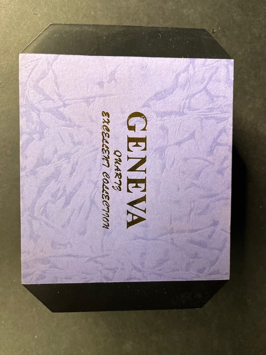 RELOJ GENEVA QUAR73 EXCELENTE COLECCIÓN