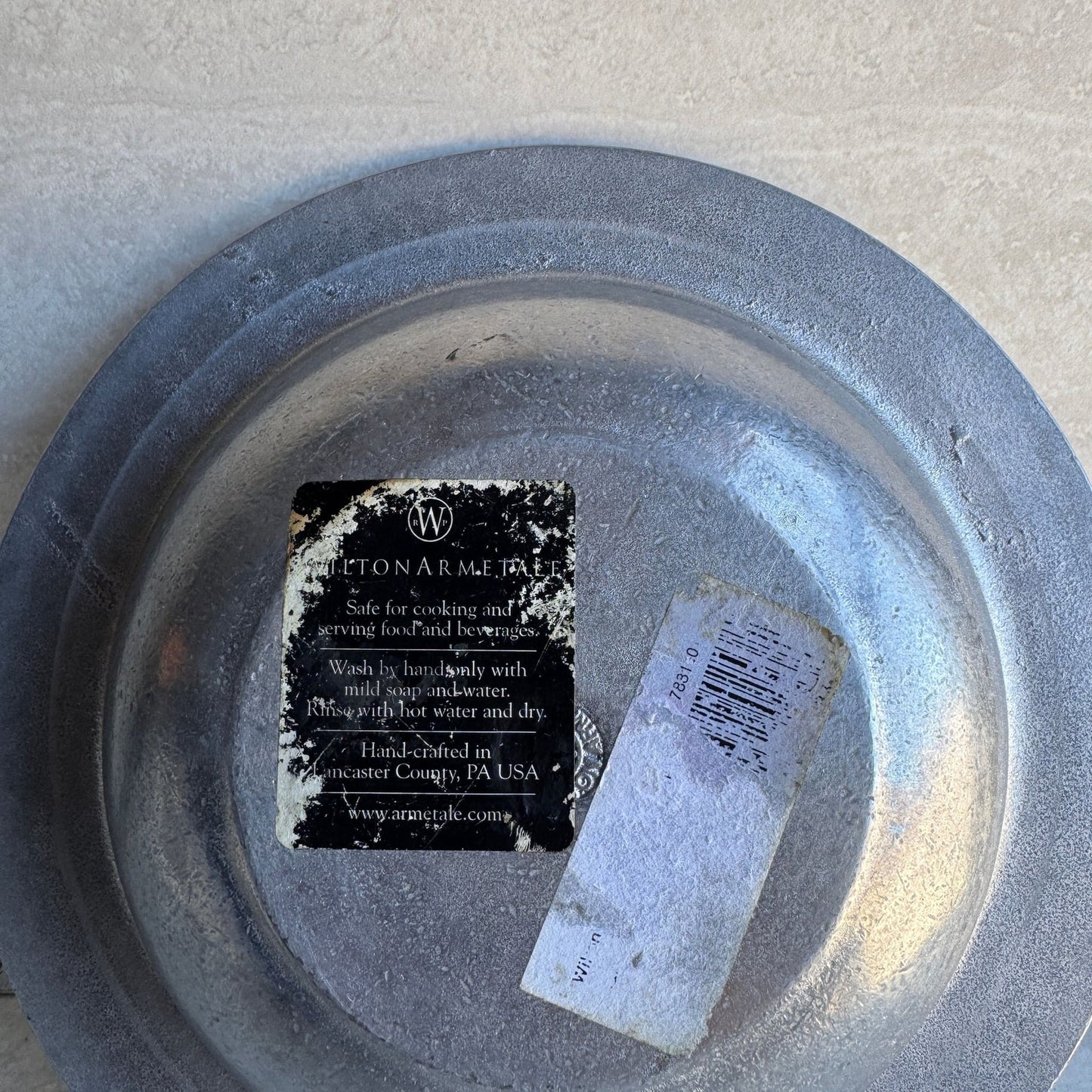 Vintage REGGAE/ Wilton Armetale/ 12" Round/ Salad Bowl - ,
