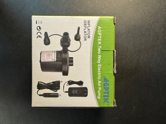 AGPTEK Two Way Electric Air Pump Inflator Deflator HT-202
