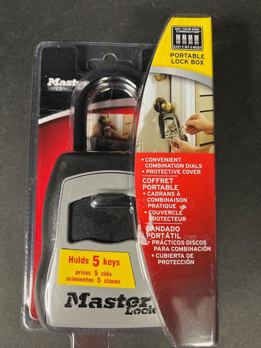 Master Lock Steel Resettable Double Locking Combination Padlock,
