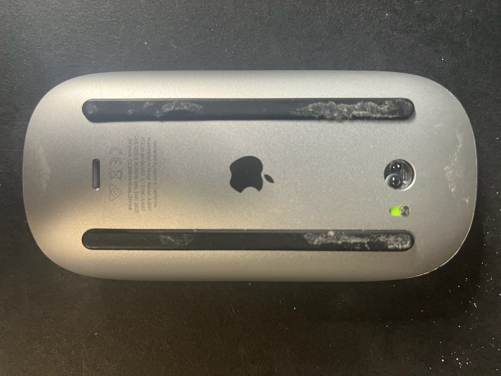 Apple A1657 Wireless Bluetooth Magic Laser Mouse White MB829LL/A Grade B