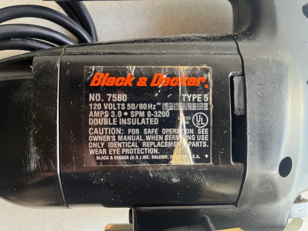Black and Decker  3.5A