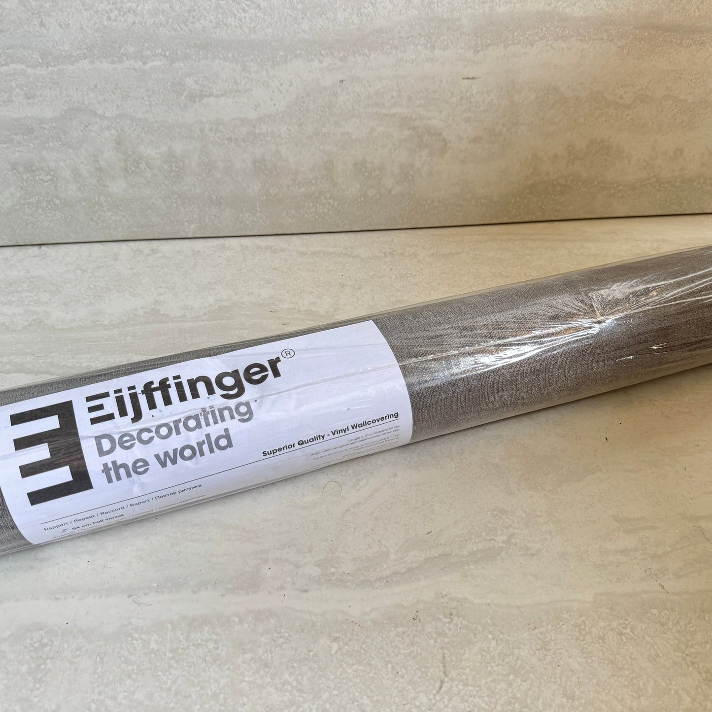 Eijffinger Grey Textured Wallpaper New in Packaging