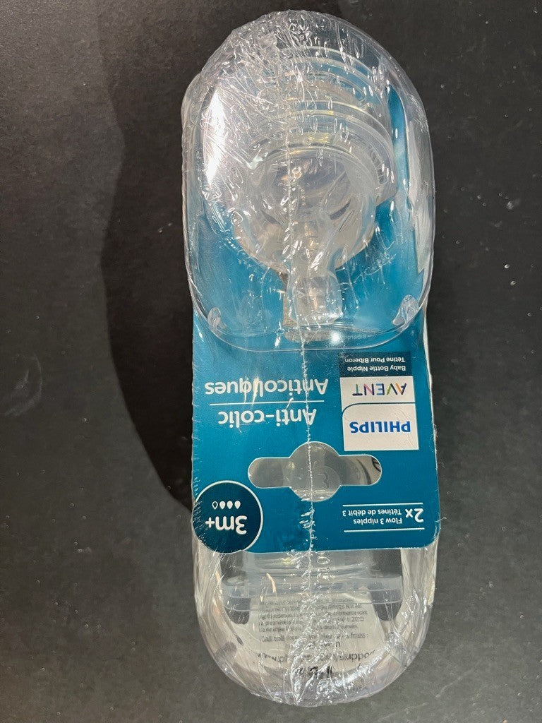 PHILIPS Anti-Colic Baby Bottles  - 6oz (3 Pack) ~3M+