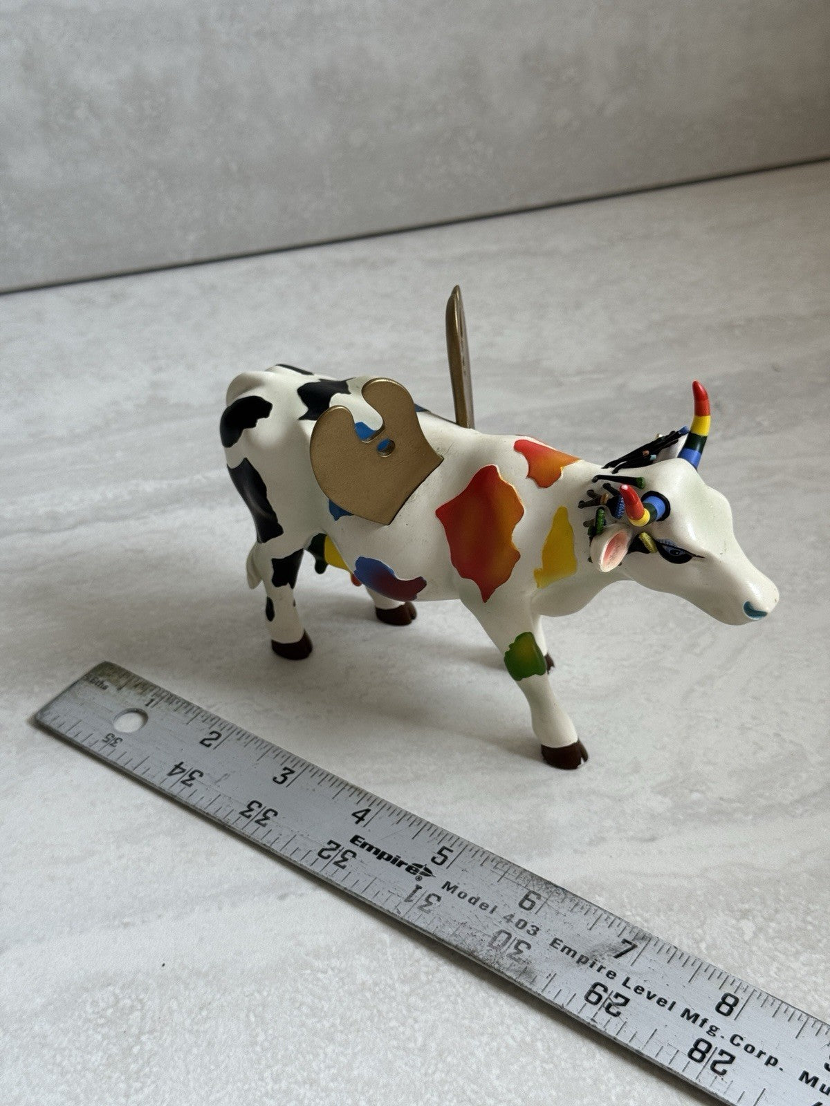 Art Cow Rainbow Goddess Figurine 2003