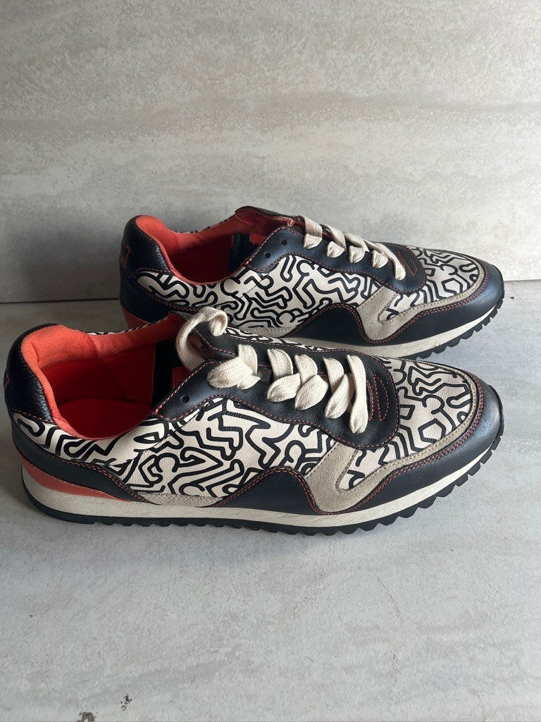 Coach X ORANGE BLACK AND GREY COLOR Size 45