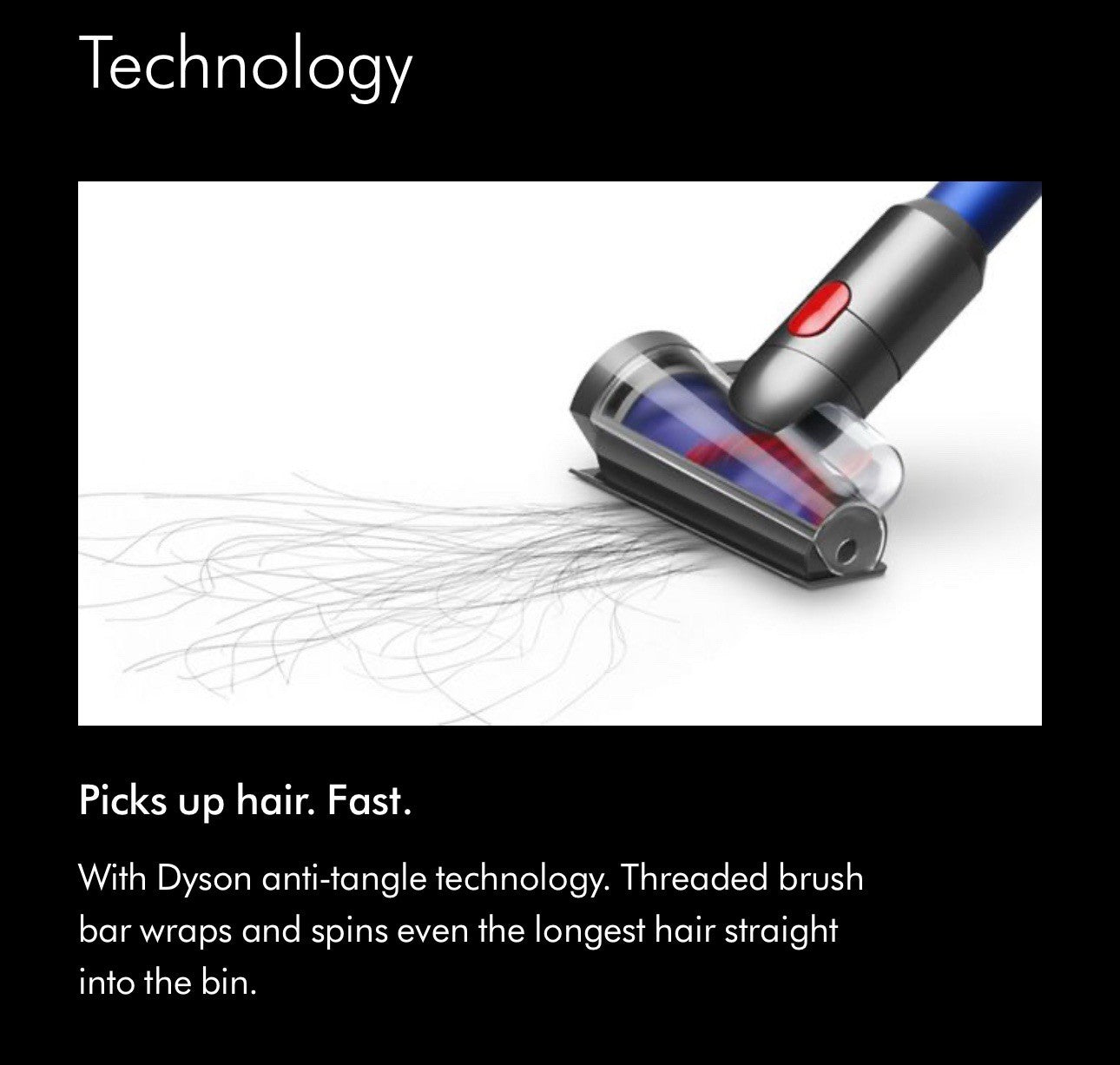 NEW OEM Dyson V15 Detect V11 Cordless Vacuum Anti-tangle Hair Screw Tool Brush