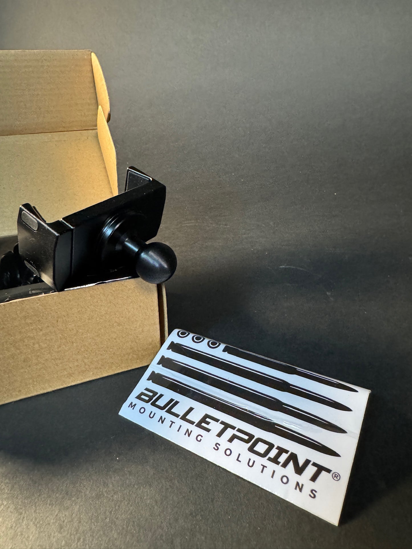 Dash Mount Cell Phone Holder 20mm Ball for iPhone & Android - Bulletpoint