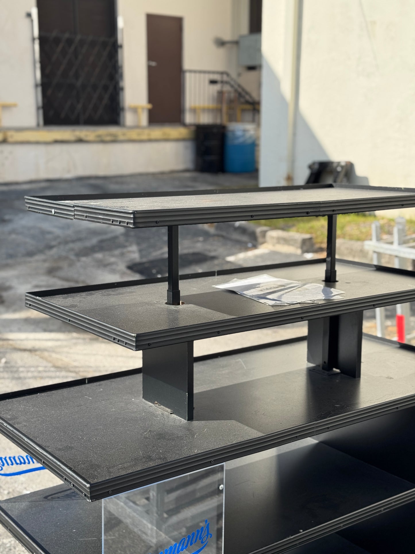 COMMERCIAL 25X54 BAKERY DISPLAY TABLE