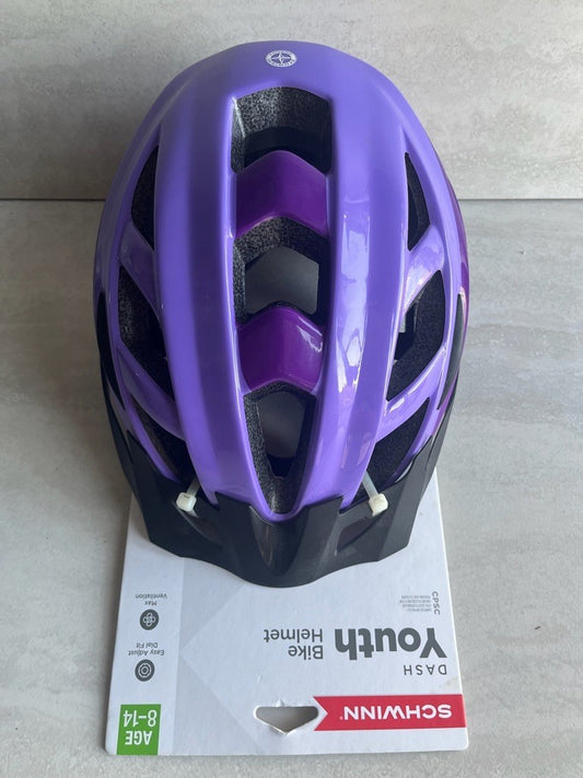 Schwinn Dash Kids' Helmet Age 8-14 - Purple/Lavender SW80013TG-2
