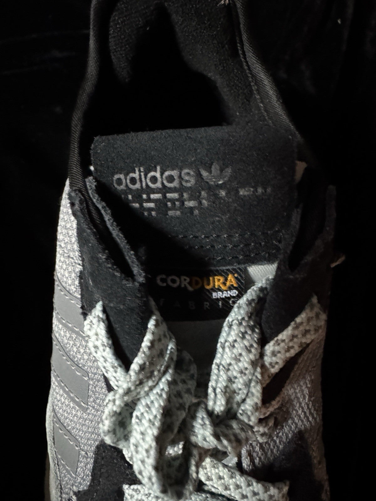 Adidas Sneakers Nite Jogger Women's Size 7 Casual Sneakers Grey, Black