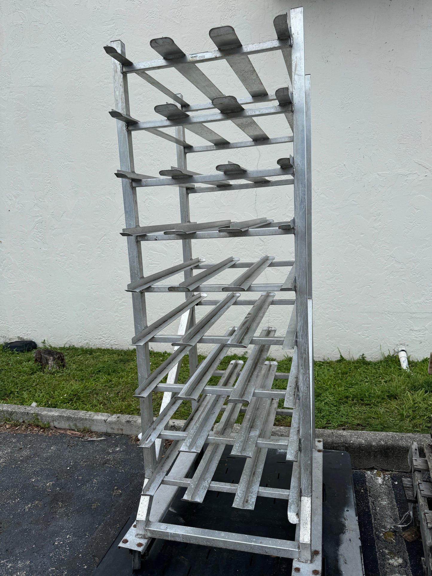 Winholt CR-162M Full Size Aluminum Mobile #10 and #5 Can Rack