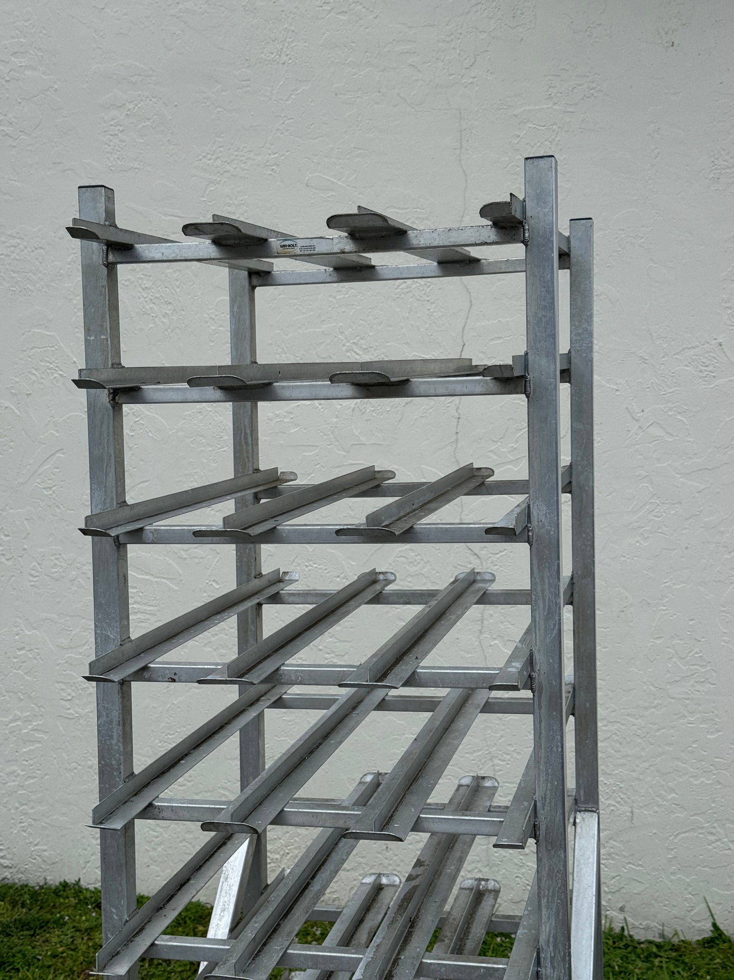 Winholt CR-162M Full Size Aluminum Mobile #10 and #5 Can Rack