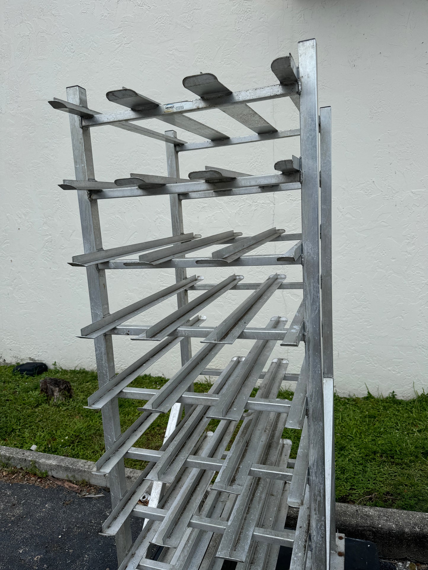 Winholt CR-162M Full Size Aluminum Mobile #10 and #5 Can Rack